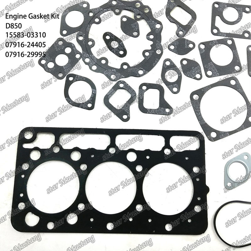 D850 Całkowity zestaw uszczelnienia Głowa uszczelnienia 15583-03310 Górna 07916-24405 Dolna 07916-29995 Nadaje się do Kubota