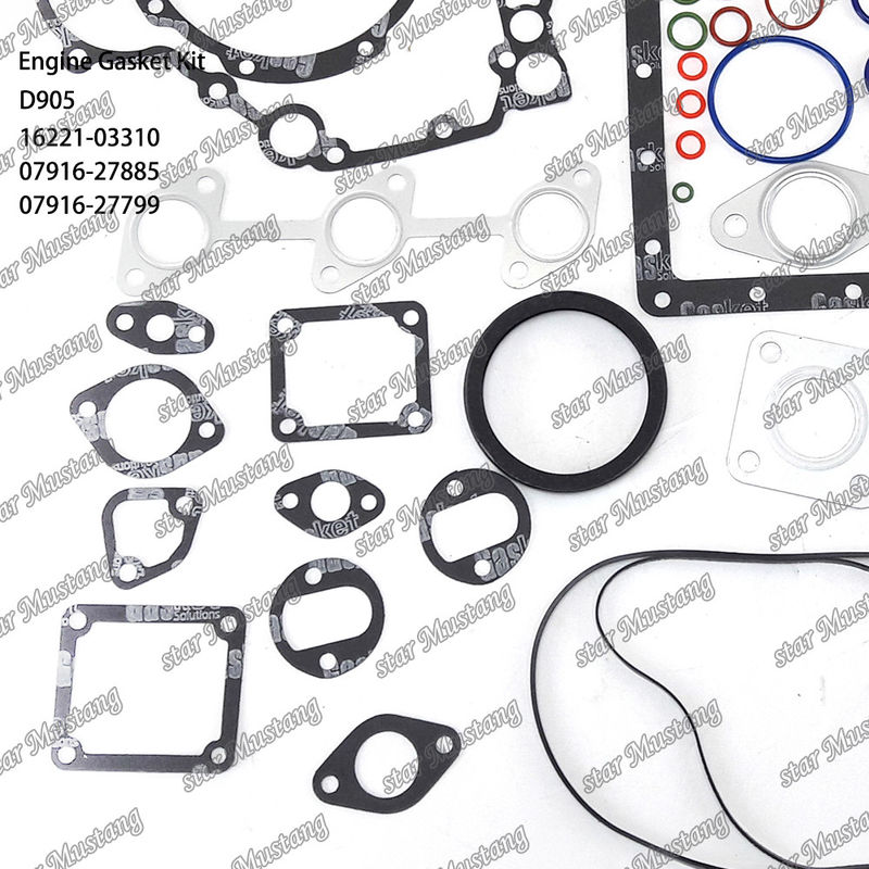 D905 Całkowity zestaw uszczelnienia Głowa uszczelnienia 16221-03310 Górna 07916-27885 Dolna 07916-27799 Nadaje się do Kubota