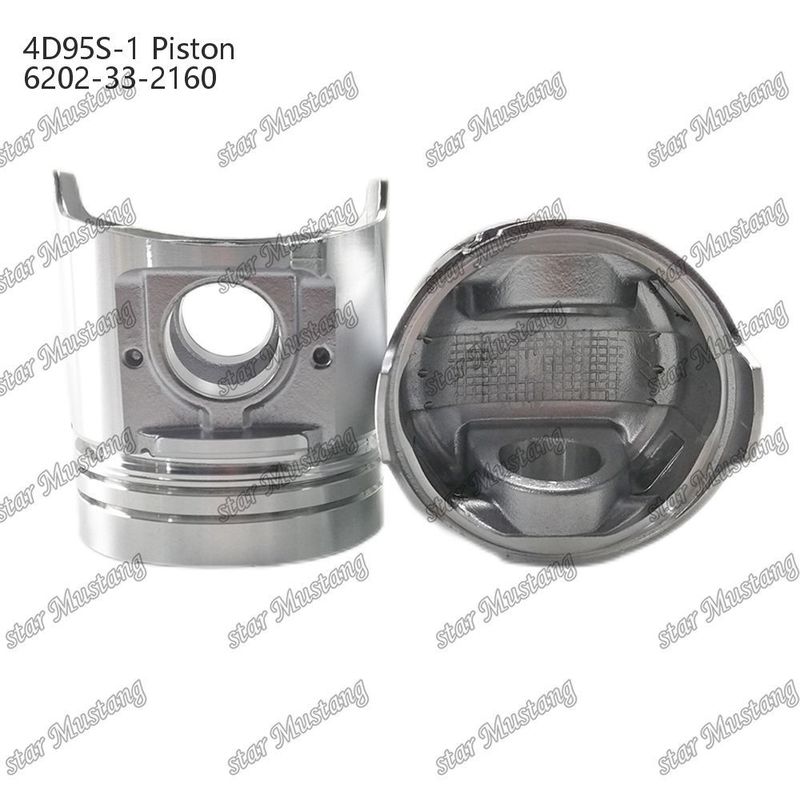 Kolcz 4D95S-1 104 mm wysokości okrągły dno 51 mm komora spalania 6202-33-2160 dla części zamiennych silników Kumatsu