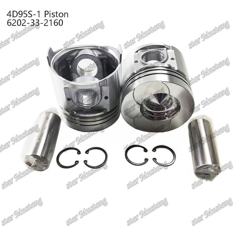Kolcz 4D95S-1 104 mm wysokości okrągły dno 51 mm komora spalania 6202-33-2160 dla części zamiennych silników Kumatsu
