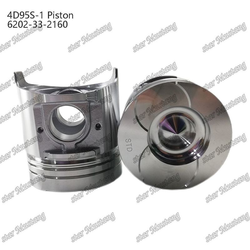 Kolcz 4D95S-1 104 mm wysokości okrągły dno 51 mm komora spalania 6202-33-2160 dla części zamiennych silników Kumatsu