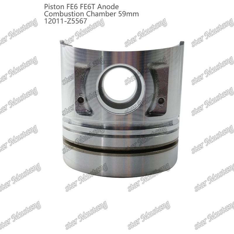 Pieczarka spalinowa z tłokowym FE6 FE6T 59mm Anodę o ostrym dnie 3x2x4mm 12011-Z5567 Do części zamiennych silników Mitsubishi