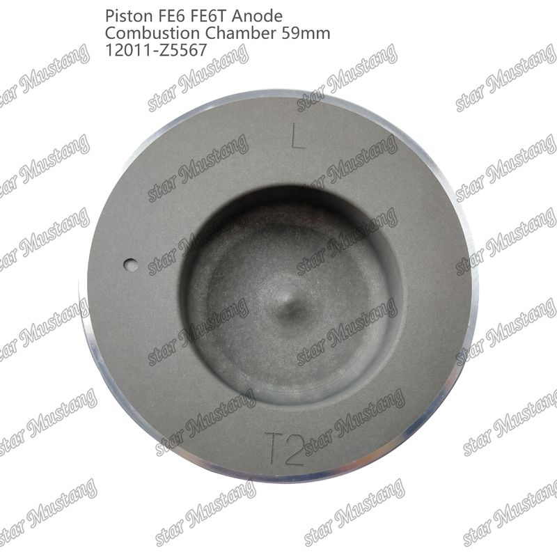 Pieczarka spalinowa z tłokowym FE6 FE6T 59mm Anodę o ostrym dnie 3x2x4mm 12011-Z5567 Do części zamiennych silników Mitsubishi