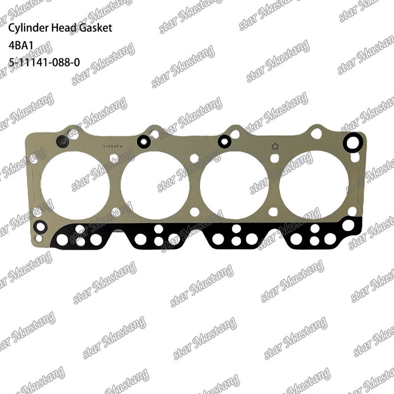 Uszczelnienie głowicy cylindra 4BA1 Metal 5-11141-088-0 Do części zamiennych silników ISUZU