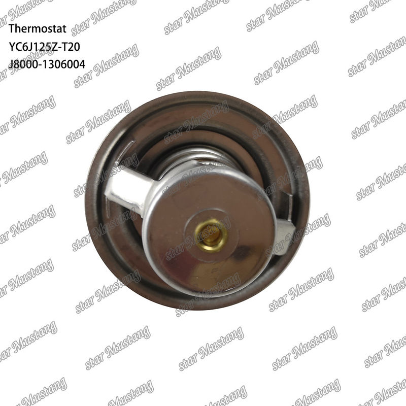Termostat YC6J125Z-T20 J8000-1306004 75°C Część silnika z zintegrowaną strukturą i 6 miesięcy