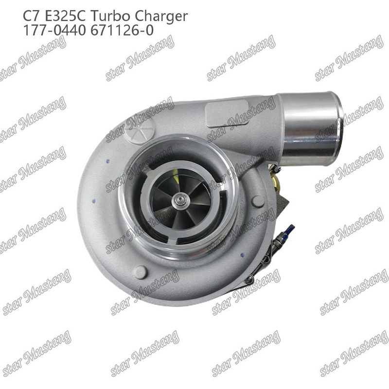 Turbodoładowarka C7 E325C 177-0440 671126-0 Część silnika z zintegrowaną strukturą i 6 miesięcy