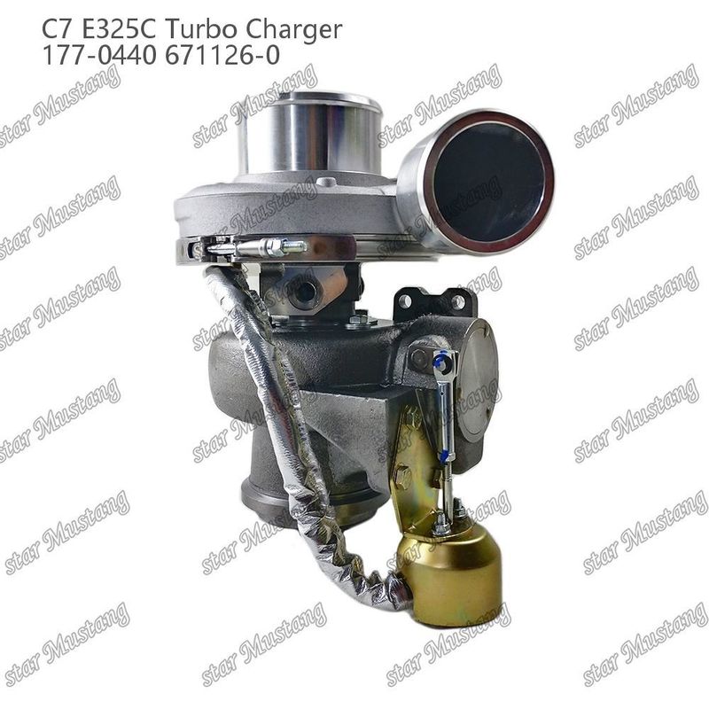 Turbodoładowarka C7 E325C 177-0440 671126-0 Część silnika z zintegrowaną strukturą i 6 miesięcy
