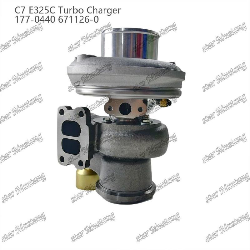 Turbodoładowarka C7 E325C 177-0440 671126-0 Część silnika z zintegrowaną strukturą i 6 miesięcy