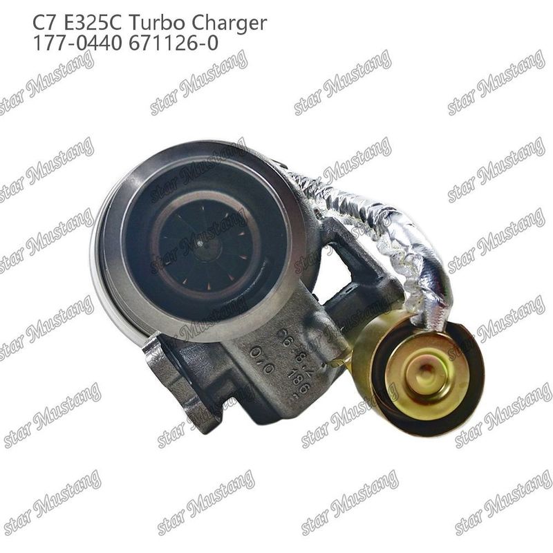 Turbodoładowarka C7 E325C 177-0440 671126-0 Część silnika z zintegrowaną strukturą i 6 miesięcy