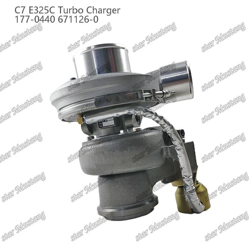 Turbodoładowarka C7 E325C 177-0440 671126-0 Część silnika z zintegrowaną strukturą i 6 miesięcy