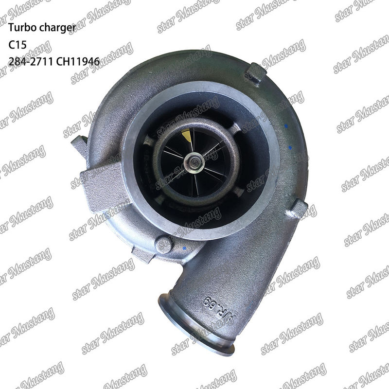 Integralna struktura turbosprężarka C15 284-2711 CH11946 z 6 miesiącami i nazwą części tłok