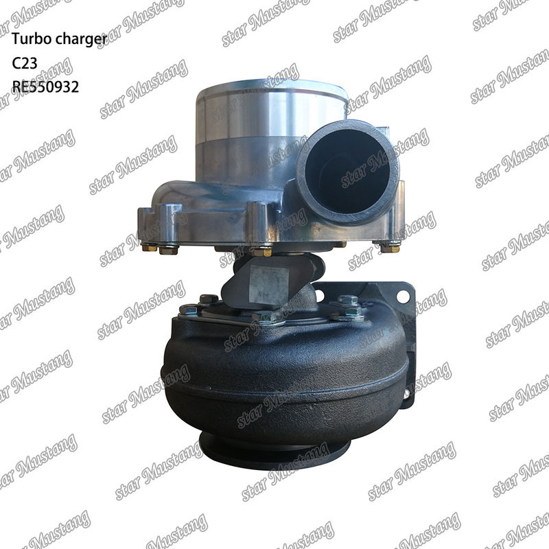 C23 228 John Deere RE550932 MOTOR TURBO CHARGER Część silnika z zintegrowaną strukturą i 6 miesięcy