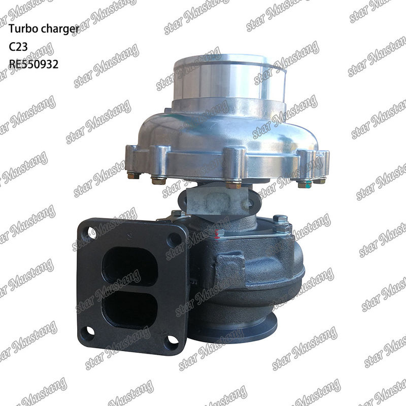 C23 228 John Deere RE550932 MOTOR TURBO CHARGER Część silnika z zintegrowaną strukturą i 6 miesięcy