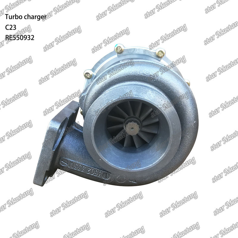 C23 228 John Deere RE550932 MOTOR TURBO CHARGER Część silnika z zintegrowaną strukturą i 6 miesięcy