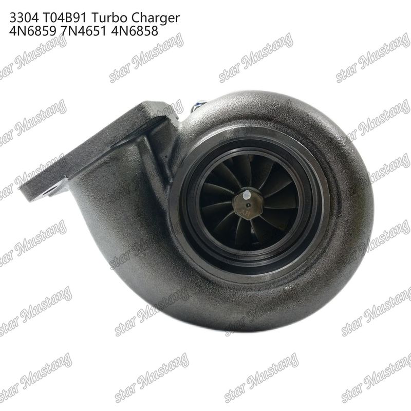Turbodoładowarka T04B91 3304 4N6859 7N4651 4N6858 Część silnika z zintegrowaną strukturą i 6 miesięcy