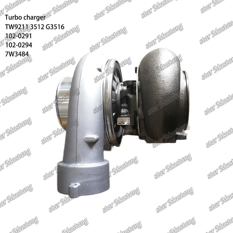 Turbosprężarka TW9211 3512 G3516 102-0291 102-0294 7W3484 Część silnika z zintegrowaną strukturą i 6 miesięcy