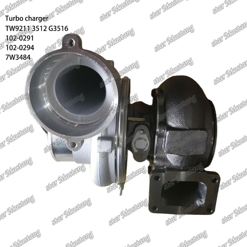 Turbosprężarka TW9211 3512 G3516 102-0291 102-0294 7W3484 Część silnika z zintegrowaną strukturą i 6 miesięcy
