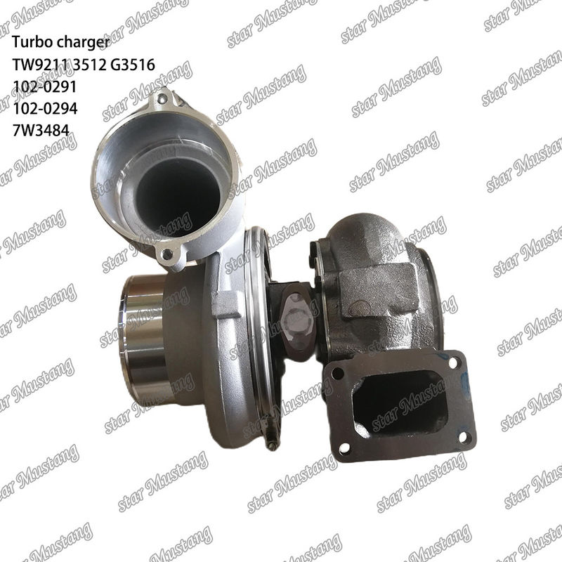 Turbosprężarka TW9211 3512 G3516 102-0291 102-0294 7W3484 Część silnika z zintegrowaną strukturą i 6 miesięcy