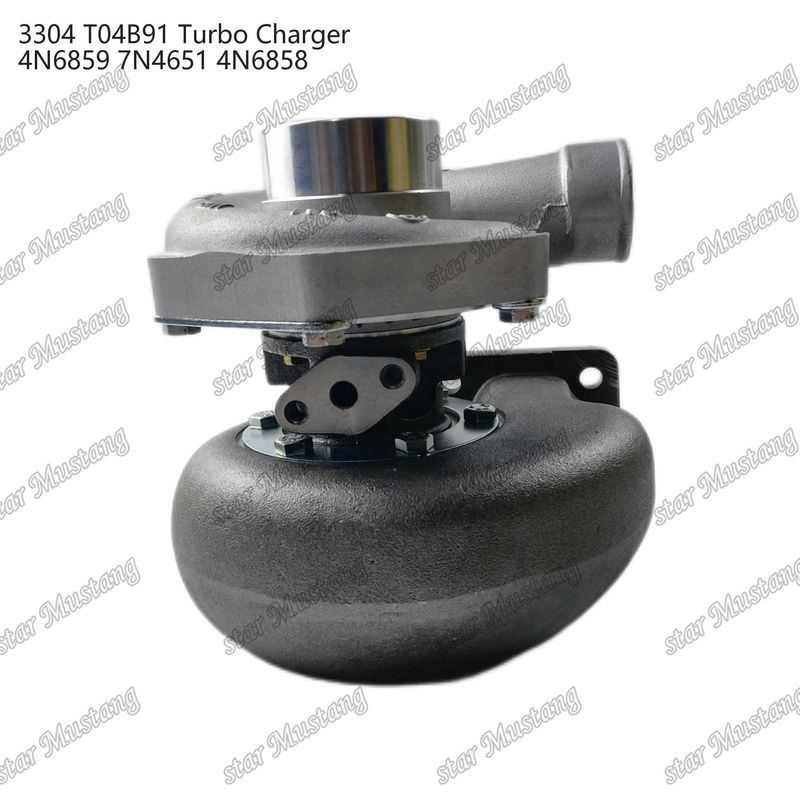 Turbodoładowarka T04B91 3304 4N6859 7N4651 4N6858 Część silnika z zintegrowaną strukturą i 6 miesięcy