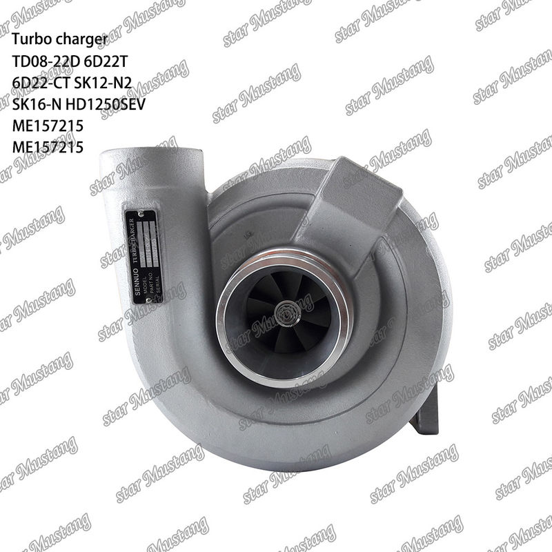 TD08-22D 6D22T 6D22-CT SK12-N2 SK16-N HD1250SEV Ładowarka turbo ME157215 ME157215 Do silnika Mitsubishi