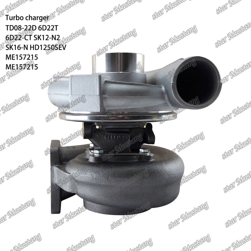 TD08-22D 6D22T 6D22-CT SK12-N2 SK16-N HD1250SEV Ładowarka turbo ME157215 ME157215 Do silnika Mitsubishi