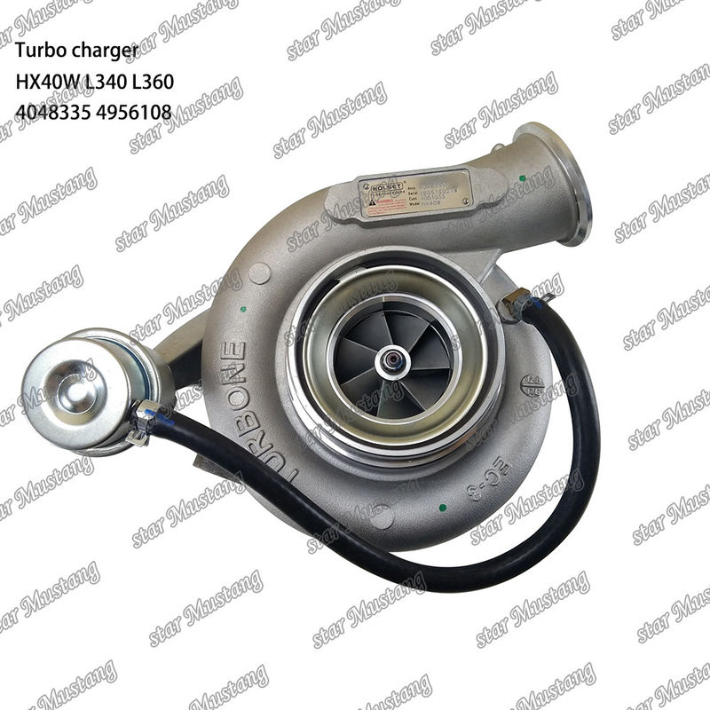 Turbodoładowarka HX40W L340 L360 4048335 4956108 Część silnika z zintegrowaną strukturą i 6 miesięcy