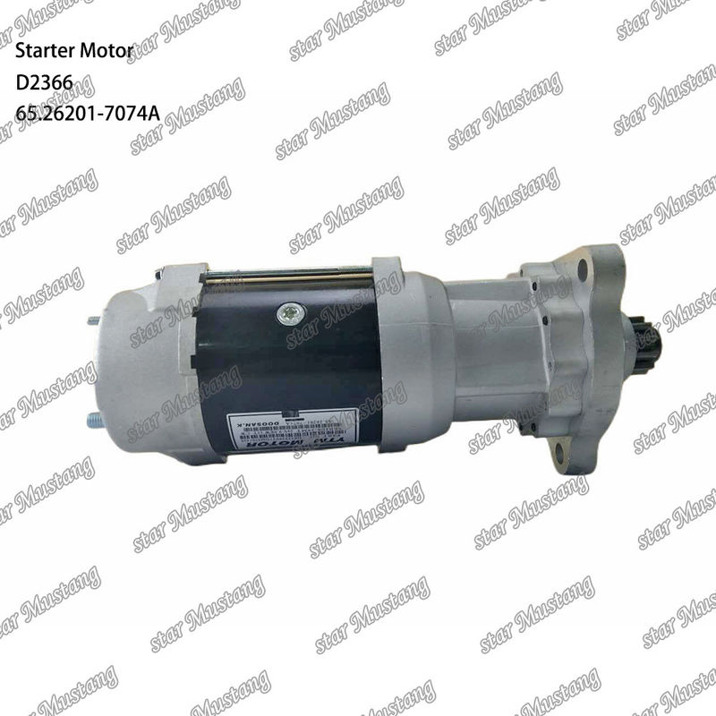 D2366 Silnik starterowy 39MT 24V 9.0KW 11T 65.26201-7074A Do części zamiennych silnika DOOSAN DAEWOO