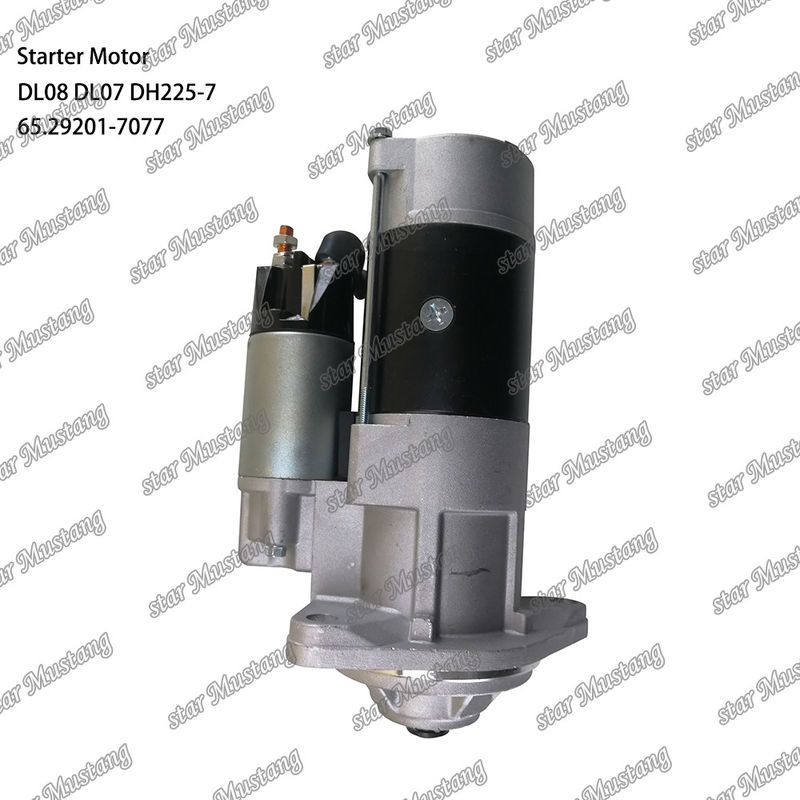 DL08 DL07 DH225-7 Silnik starterowy 24V 11T 5.5KW 65.29201-7077 Do części zamiennych silnika DOOSAN DAEWOO