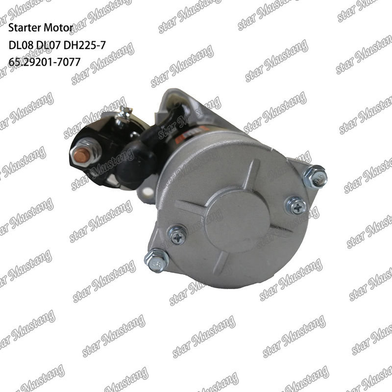 DL08 DL07 DH225-7 Silnik starterowy 24V 11T 5.5KW 65.29201-7077 Do części zamiennych silnika DOOSAN DAEWOO