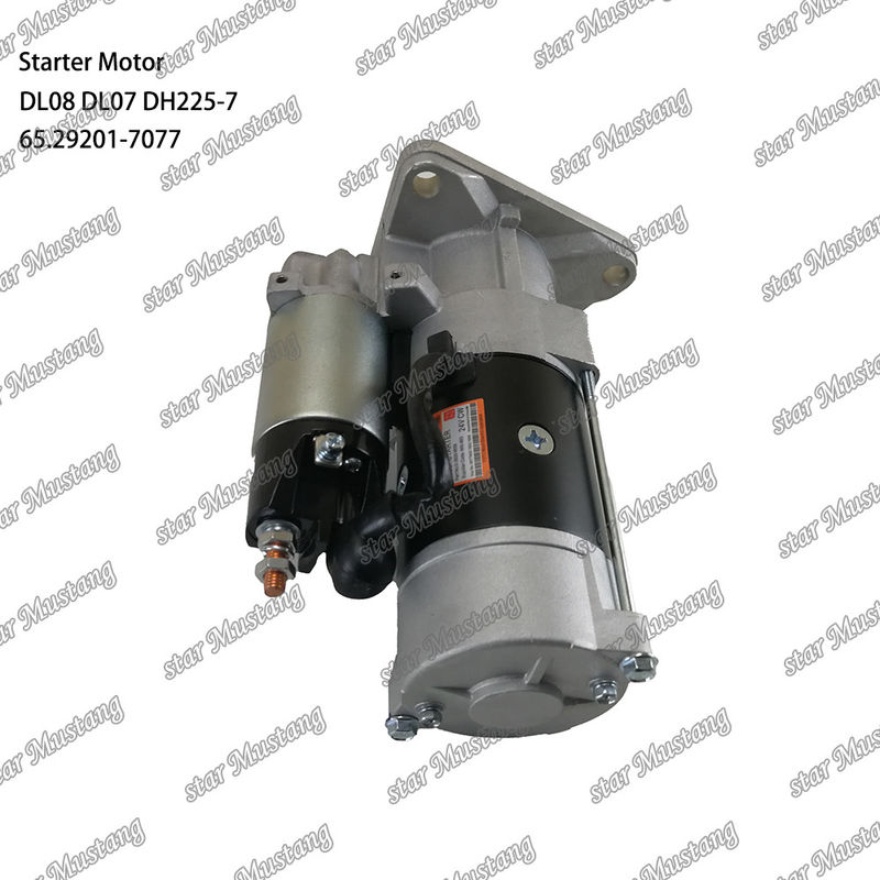 DL08 DL07 DH225-7 Silnik starterowy 24V 11T 5.5KW 65.29201-7077 Do części zamiennych silnika DOOSAN DAEWOO