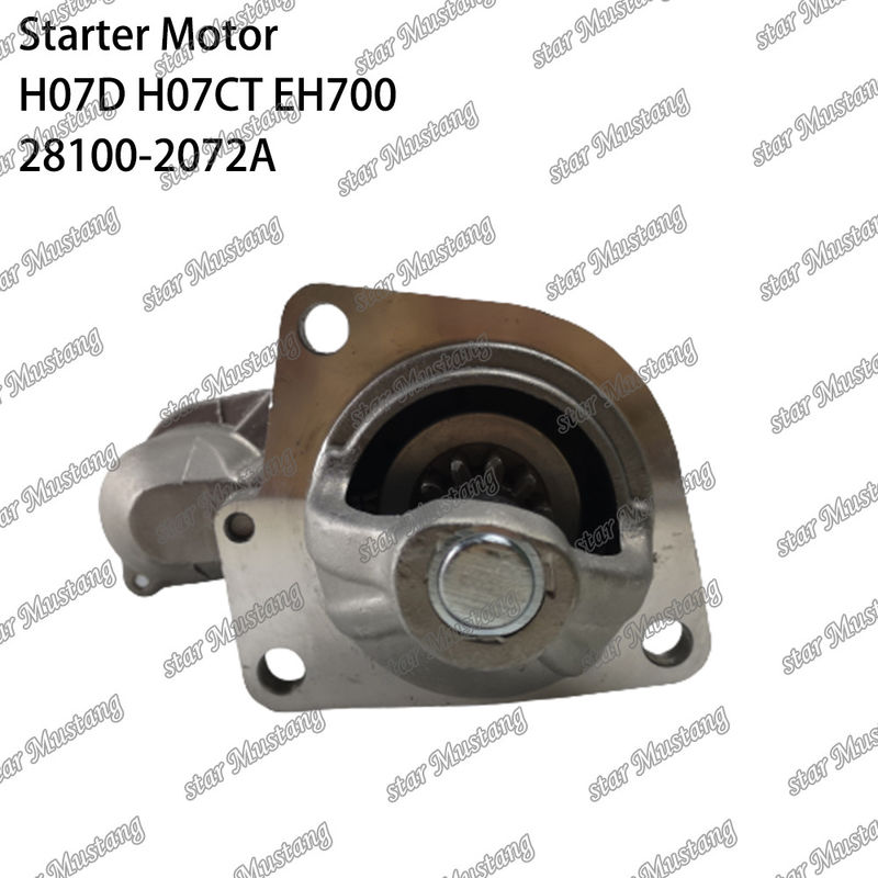 H07D H07CT EH700 EX220-5 Silnik starterowy 24V 11T 5.5KW 28100-2072A 28100-1443A 28100-2271 Do części zamiennych silnika HINO