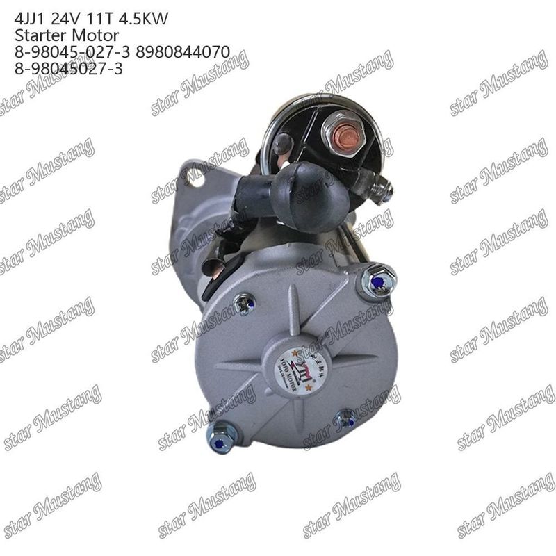 4JJ1 Motor Starter Motor 24V 11T 4.5KW 8-98045-027-3 8980844070 8-98045027-3 Do części zamiennych silnika ISUZU
