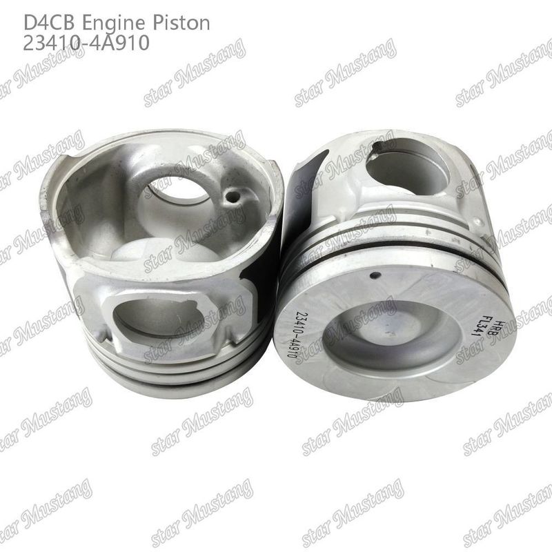 Lekkie tłok D4CB 52mm Komora spalania 23410-4A910 dla średniej przepływu