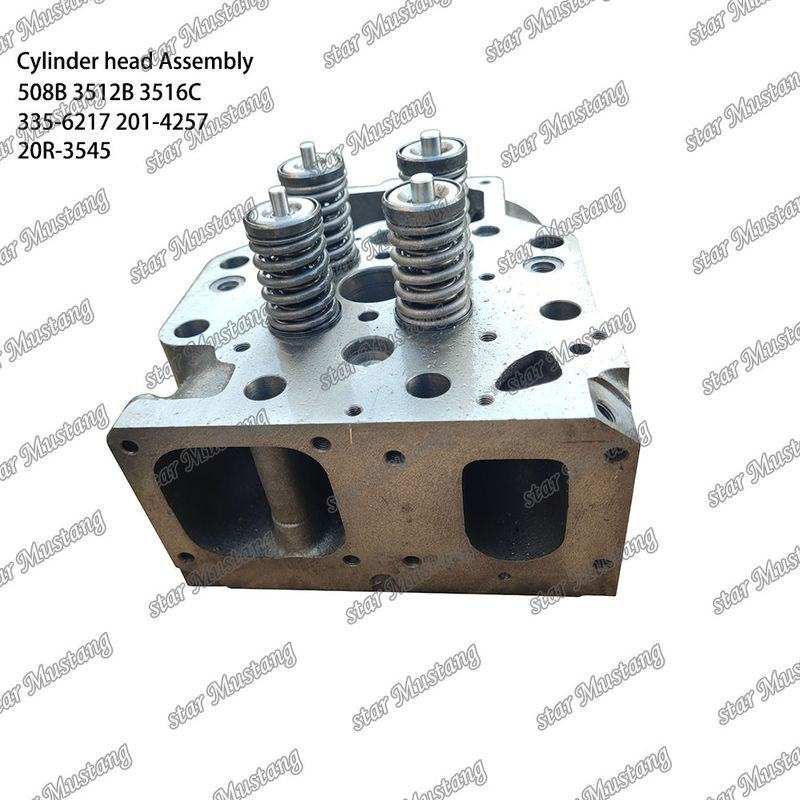 Zestaw głowicy cylindra 508B 3512B 3516C 335-6217 201-4257 20R-3545 Do części zamiennych silnika Caterpillar Typ silnika wysokoprężnego