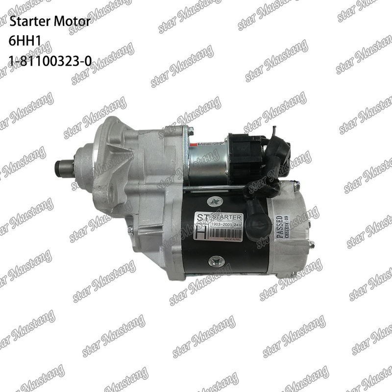 Sytuacja 6HH1 Silnik starterowy silnik 11T 24V 5.0KW 1-81100323-0 1-81100307-0 Do części zamiennych silnika ISUZU