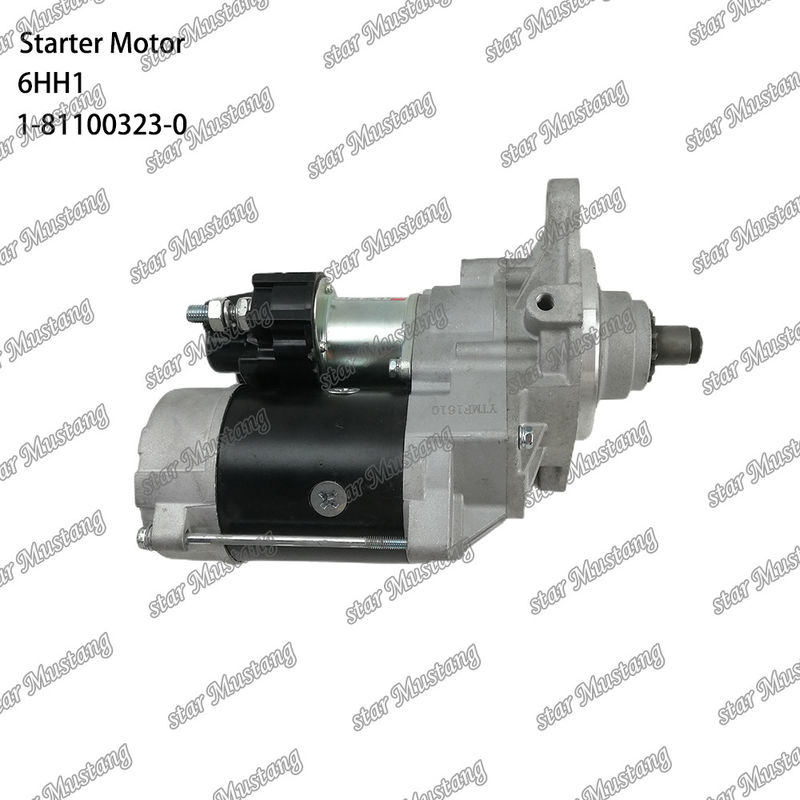 Sytuacja 6HH1 Silnik starterowy silnik 11T 24V 5.0KW 1-81100323-0 1-81100307-0 Do części zamiennych silnika ISUZU