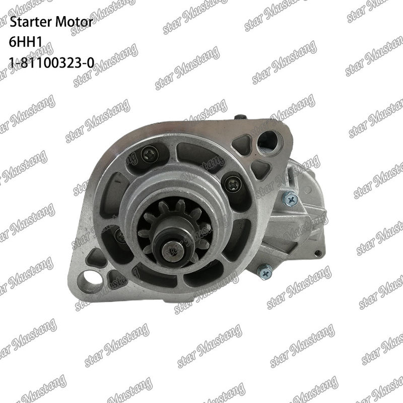 Sytuacja 6HH1 Silnik starterowy silnik 11T 24V 5.0KW 1-81100323-0 1-81100307-0 Do części zamiennych silnika ISUZU