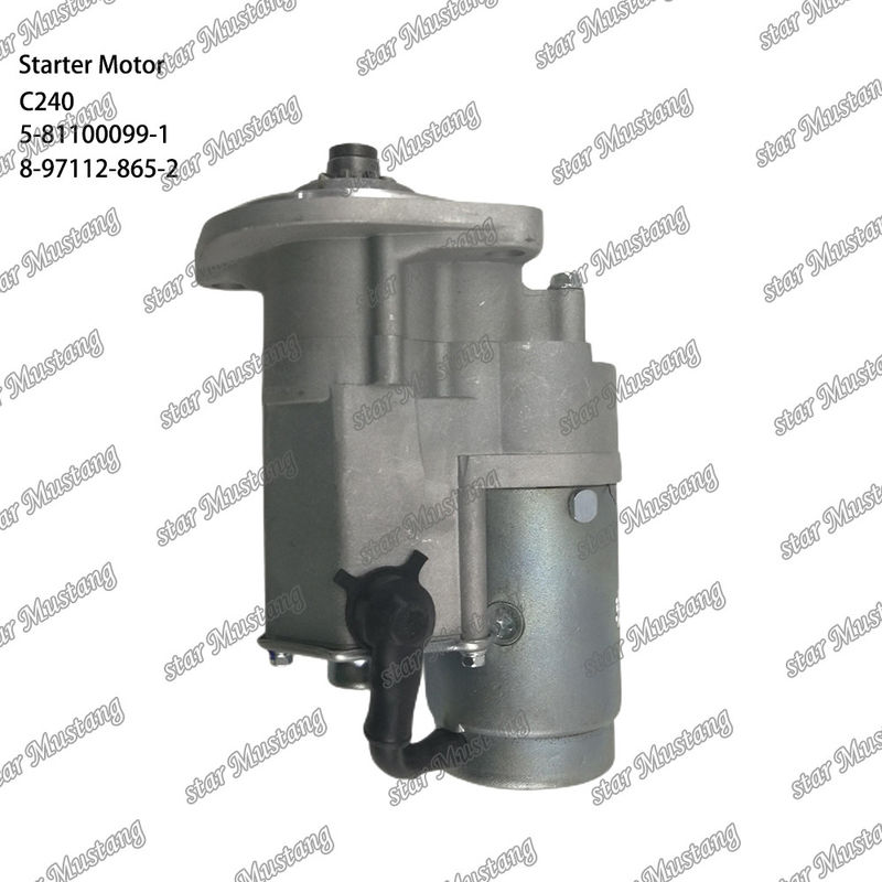 C240 Motor Starter Motor 9T 12V 5-81100099-1 8-97112-865-2 Do części zamiennych silników ISUZU