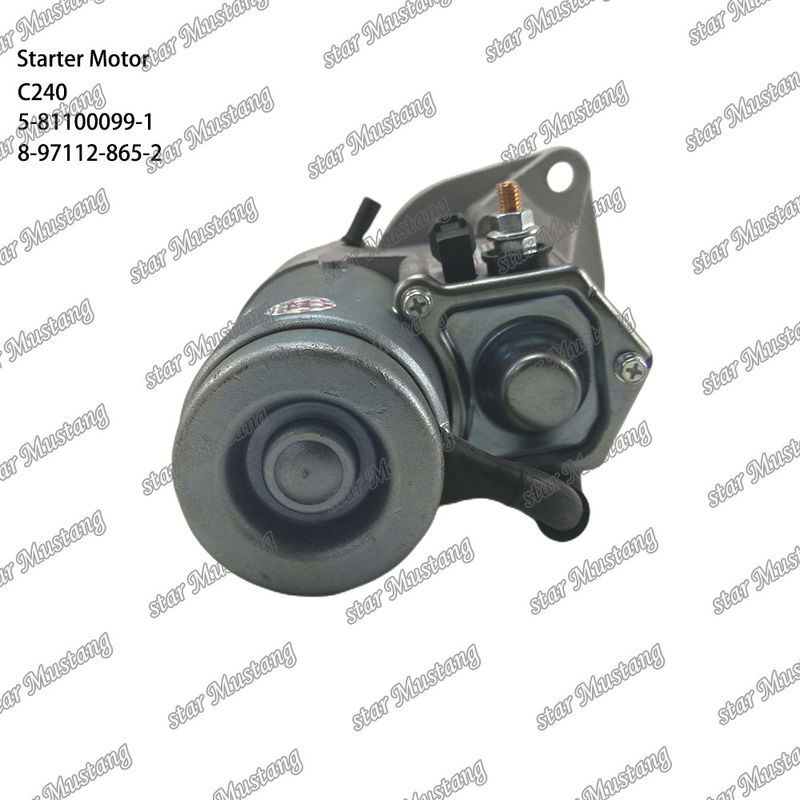 C240 Motor Starter Motor 9T 12V 5-81100099-1 8-97112-865-2 Do części zamiennych silników ISUZU
