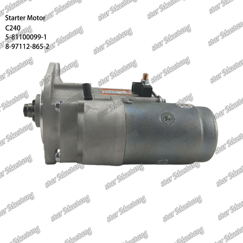 C240 Motor Starter Motor 9T 12V 5-81100099-1 8-97112-865-2 Do części zamiennych silników ISUZU
