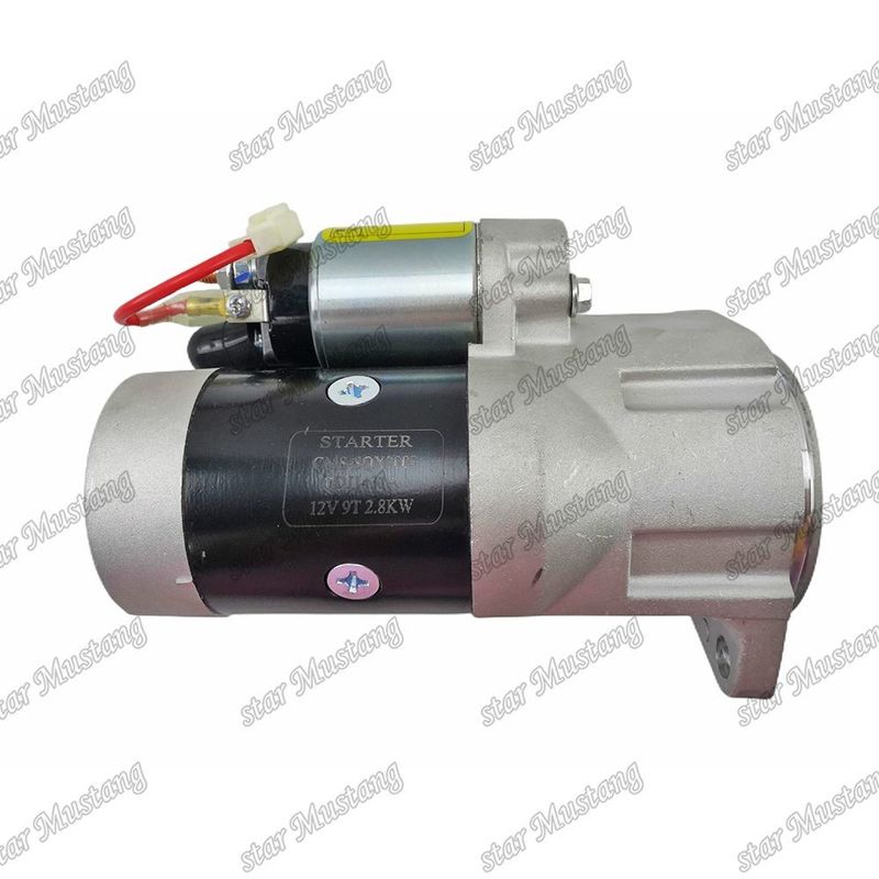4D106 4TNE94 Motor Starter Motor 12V 9T 2.8KW R60-7 Do części zamiennych silników YANMAR