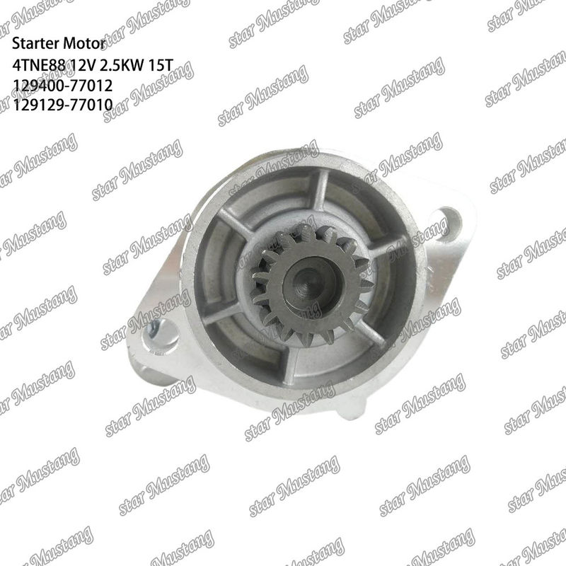 4TNE88 Silnik silnik starterowy 12V 2,5KW 15T 129400-77012 129129-77010 Do YANMAR części zamiennych silnika