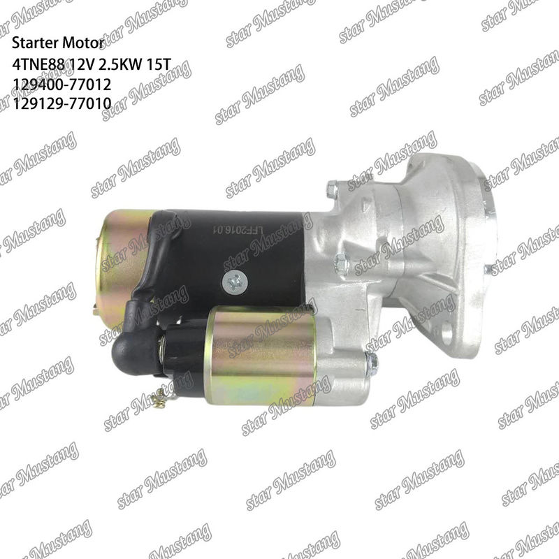 4TNE88 Silnik silnik starterowy 12V 2,5KW 15T 129400-77012 129129-77010 Do YANMAR części zamiennych silnika
