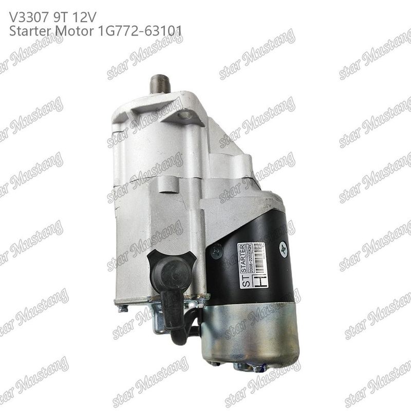 Silnik starterowy V3307 9T 12V 1G772-63101 nadaje się do do części silnika KUBOTA