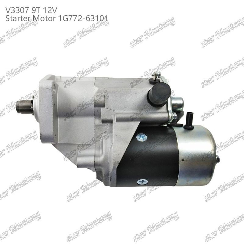 Silnik starterowy V3307 9T 12V 1G772-63101 nadaje się do do części silnika KUBOTA