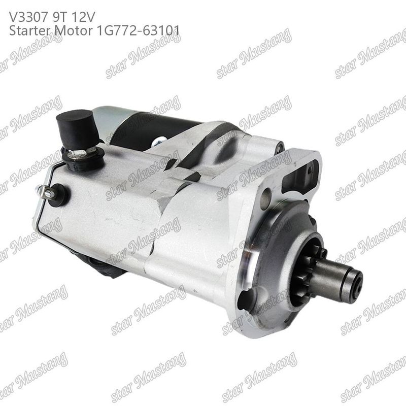 Silnik starterowy V3307 9T 12V 1G772-63101 nadaje się do do części silnika KUBOTA