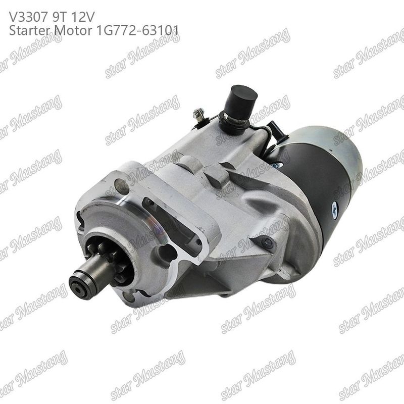 Silnik starterowy V3307 9T 12V 1G772-63101 nadaje się do do części silnika KUBOTA