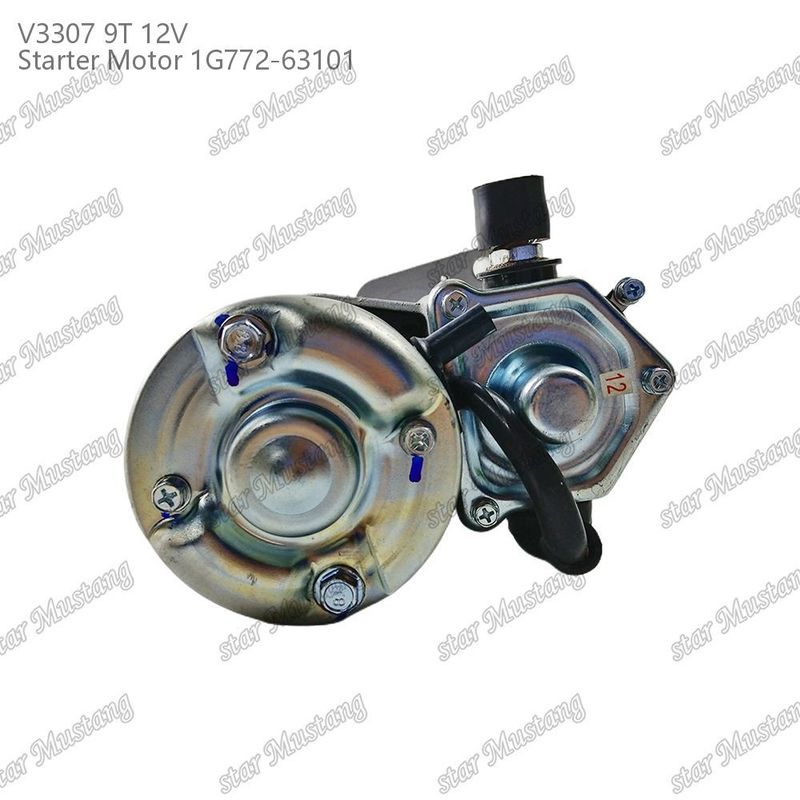 Silnik starterowy V3307 9T 12V 1G772-63101 nadaje się do do części silnika KUBOTA