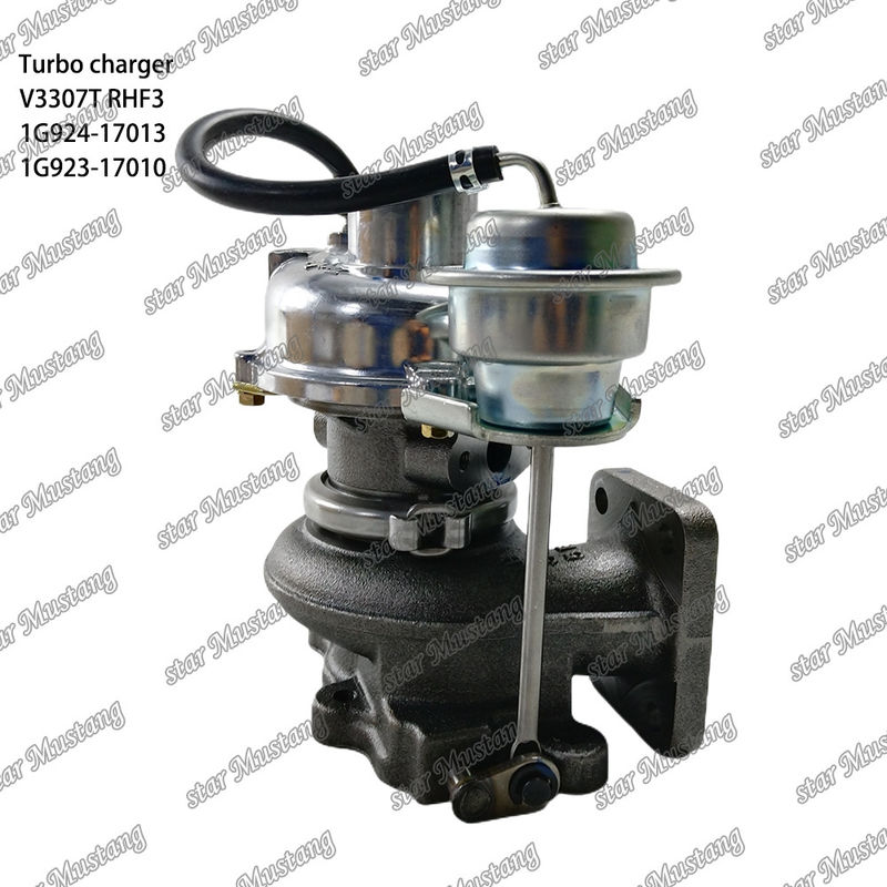 Turbodoładowarka V3307T 1G924-17013 RHF3 1G923-17010 nadająca się do części silników KUBOTA