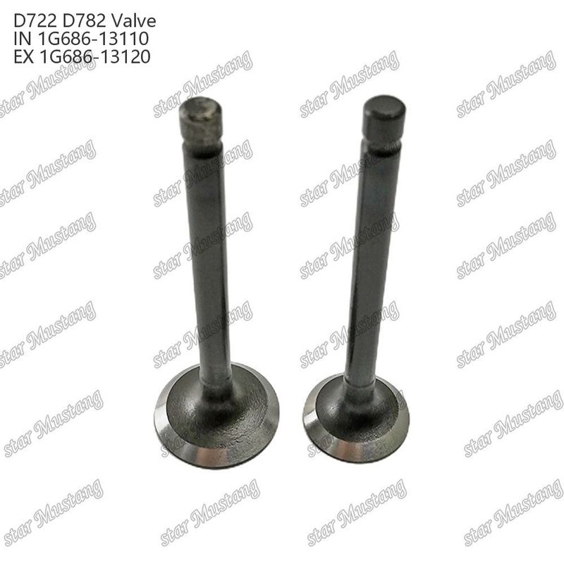 Oryginalny zapas Integral Structure Valve ZB400 ZB500 Z400 Z430 Z482 D722 D782 IN 14601-13110 EX 14601-13120 Część silnika wysokoprężnego z obsługą online